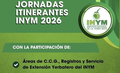 Imagen de Jornadas Itinerantes del INYM: el 26 de marzo en Jardín América y el 27 en Puerto Rico Imagen de Jornadas Itinerantes del INYM: el 26 de marzo en Jardín América y el 27 en Puerto Rico
