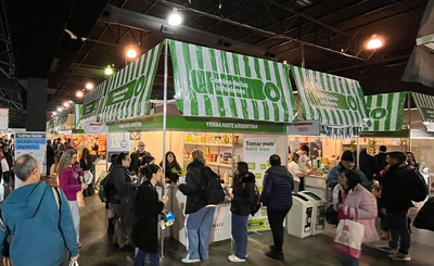 Imagen de La Yerba Mate Argentina, protagonista en una nueva edición de la feria Caminos y Sabores Imagen de La Yerba Mate Argentina, protagonista en una nueva edición de la feria Caminos y Sabores